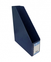 Emi-File Magazine Holder (PVC) 3" [Blue]